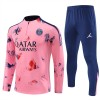 Paris Saint-Germain Sweat d'Entraînement Quarter-Zip 2024-25 Rose Paris Saint-Germain Sweat d'Entraînement Quarter-Zip 2024-25 Rose